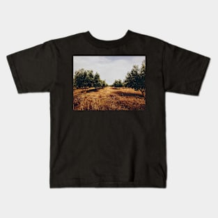 Olive Tree Plantation Kids T-Shirt